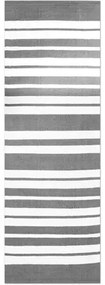Koberec Stripe sivá 60x180
