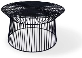 TEXIM FLEUR ø 76 cm -  záhradný stolík, oceľ + polypropylén