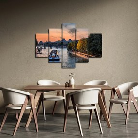 Obraz - loď na vyhliadkovej plavbe (150x105 cm)
