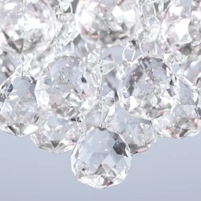 Orion DLU 2378/4/38-Krištáľové str. svietidlo GLORIA 4xG9/40W/230V pr.38 cm chróm