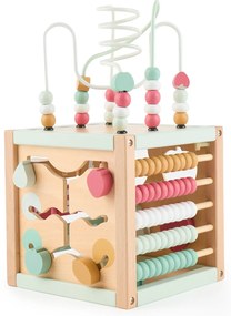 Bieco - Motorická kocka s labyrintom - berry