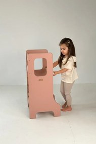 Učiaca veža Montessori pre deti ružová