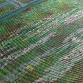 Obraz - Claude Monet, The Japanese Footbridge, reprodukcia (120x50 cm)