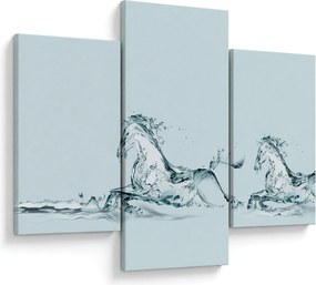 Obraz - Kone z kvapiek vody (90x60 cm)
