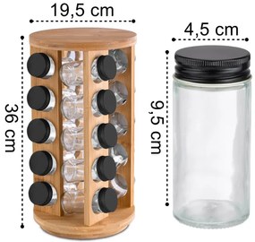 Sada koreničiek ROTOR na otočnom stojane