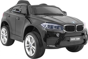 Ramiz Detské elektrické autíčko BMW X6M lakované - čierne SUV + diaľkové ovládanie