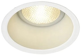 Zápustné - podhľadové svietidlo SLV HORN  biela  BIELA  112911