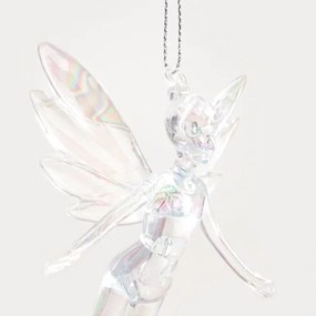 Závesná vianočná dekorácia BIJOU víla 755057