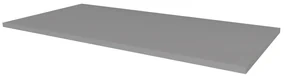 Mereo, Mereo Kúpeľňová doska na skrinku 141 cm, Multidecor, Šedá supermat, MER-CN799D141SEDA