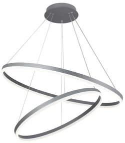 LED Stmievateľný luster na lanku LED/100W/230V 3000-6500K + diaľkové ovládanie