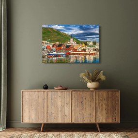 Obraz - Húsavík (90x60 cm)