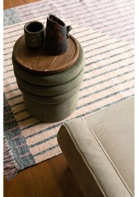 Ružový/broskyňový bavlnený koberec 160x230 cm Hampton – Dutchbone