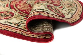 TA Koberec F744A ČERVENÉ ATLASOVÉ KOLESO Rozmer: 80x80 cm