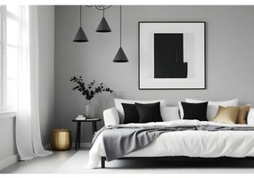 Závesné svietidlo Soho Spider, 3x čierne kovové tienidlo, (fi 25cm)