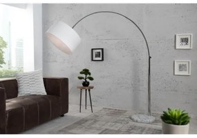 Stojaca lampa 35596 Oblúková Biela  - Komfort-nábytok