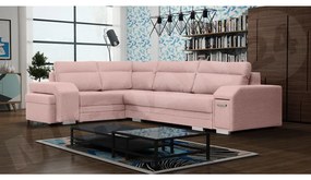 Rohová sedačka s barom Florio, Strana: ľavá, Dostupné poťahy: Inari 94