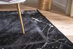 Koberec Arte Norwalk Marble čierny