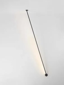 LED čierne moderné stropné svietidlo Sima 216