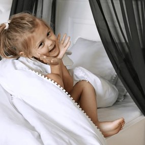 Obliečky pre dospelých s čipkou biela 140x200cm