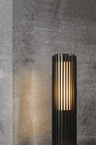 Nordlux Čierny záhradný stĺpik Aludra 45 Seaside pre žiarovku E27 45cm 2118028203