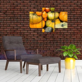Obraz - Jesenná tekvica (90x60 cm)