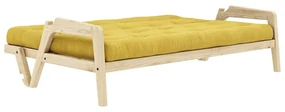 Menčestrová variabilná pohovka Karup Design Grab Raw/Honey