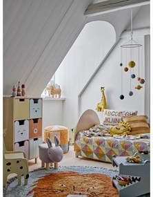 Béžová detská stolička Ibber – Bloomingville Mini