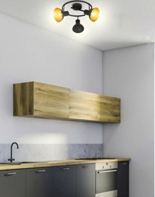 Candellux - Nástenná lampa Diso 3x40W