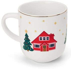 Veľký hrnček s lesklým zlatým dekorom