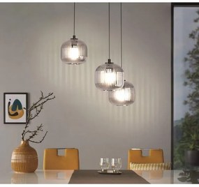 Eglo 99373 - Luster na lanku MANTUNALLE 3xE27/40W/230V