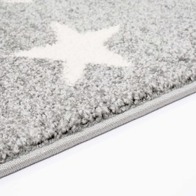 Dekorstudio Moderný koberec BUBBLE - Sivý vesmír Rozmer koberca: 140x200cm