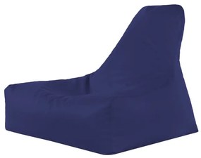 Kreslo Bali ekokoža tmavomodré