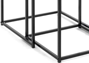 Sada 2 ks stolíkov York, čierne