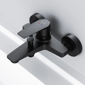 Vaňová a sprchová batéria AM.PM Gem FGA10022 jednopáková, čierna