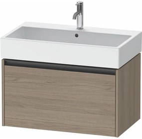 DURAVIT Ketho 2 závesná skrinka pod umývadlo, 1 zásuvka, 784 x 460 x 440 mm, dub Terra, K25077035350000