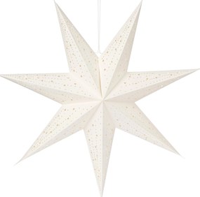 Ib Laursen Závesná papierová hviezda Hole Pattern Ø 60 cm