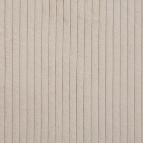 Krémový menčestrový taburet Ariella – Ropez