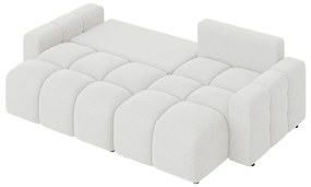 Biela rozkladacia rohová pohovka (variabilná) Luki – Ropez