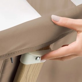 Lionelo - Detská postieľka 5v1 THOMI PLUS Béžová Carmel