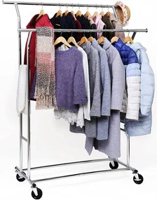 Vešiakový stojan na kolieskach HSR12S