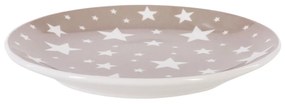 DEKORAČNÝ KERAMICKÝ TANIER CARLO 01 17CM HVIEZDY