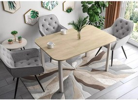 Rozkládací jídelní stůl Dante II 90/130 dub cremona torro/kašmír