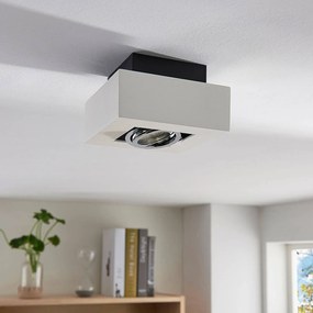 Hranaté bodové svetlá Vince v bielej