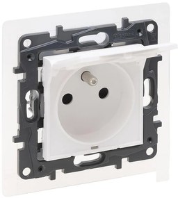 Zásuvka hermetická 863135 biela