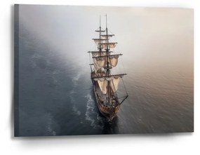 Sablio Obraz Plachetnica na pokojnom mori - 90x60 cm