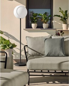 Béžová záhradná pohovka s kovovou konštrukciou Kave Home Mareluz