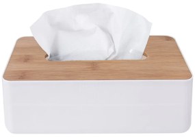 Plastový/bambusový box na vreckovky Whitney – Orion
