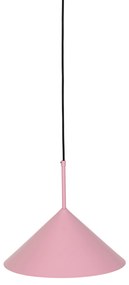 Dizajnové závesné svietidlo ružové - Triangolo