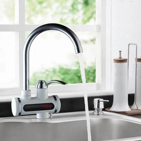 Batéria na okamžitý ohrev vody s LED displejom- Vertikálne, dolné pripojenie