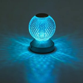 Aigostar-LED RGB Stmievateľná nabíjacia stolná lampa LED/1W/5V 1800mAh 13,5cm + DO
